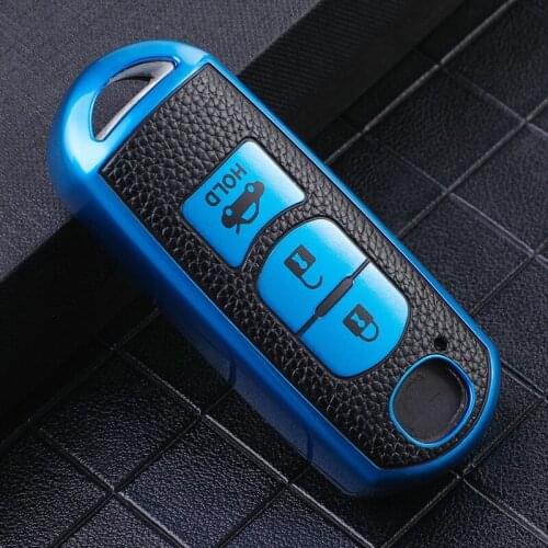 Soft Tpu Car Key Fob Cover Case Protect For Mazda 2 Mazda 3 Mazda 5 Mazda 6 CX-3 CX-4 CX-5 CX-7 CX-9 Atenza Axela Mx5 Car Stylin