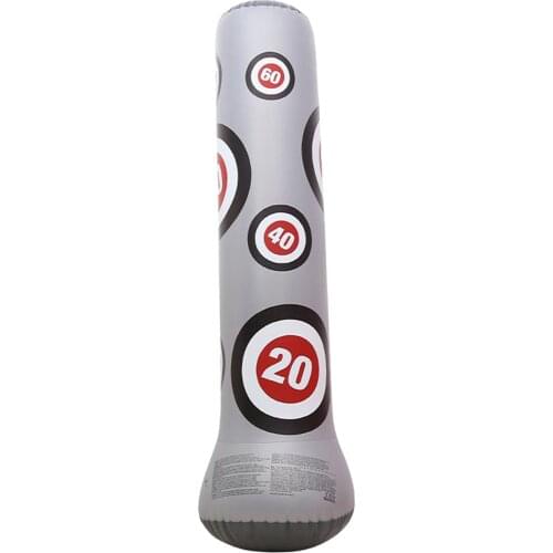 Inflatable Punching Bag Free Stand Relieving Pressure Men Women Teenage
