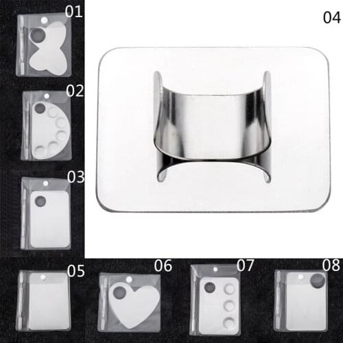 Stainless Steel Color Palette/ Palette With Color Bars Nail Beauty Makeup Kit Color Tools School Supplies Oil Painting Tools New