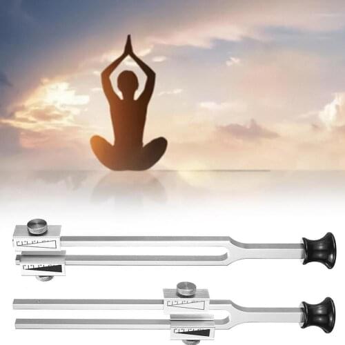 Portable Aluminium Alloy C64Hz C128Hz Adjustable Tuning Fork Frequency Conversion Tuning Fork Neurology Diagnostic Tool