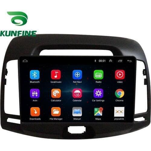 Octa Core Android 10.0 Car DVD GPS Navigation Player Deckless Car Stereo for HYUNDAI ELANTRA celesta 2006-2011 Radio Headunit