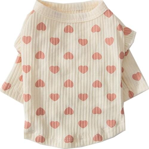 Spring Dog Clothes Print Pet Clothing for Small Cats Dogs Puppy Costumes Kitten Kitty Coat Jacket Chihuahua Outfit Ropa Perro