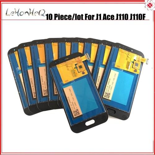 10 piece/lot J110 LCD For Samsung Galaxy J1 Ace J110 LCD Display SM-J110F J110H Touch Screen Digitizer Assembly