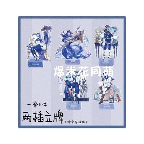 Anime Identity V Vera Nair Naib Subedar Margaretha Zelle Game Acrylic Figure Stand Model Plate Collectible Desk Decor Xmas Gifts