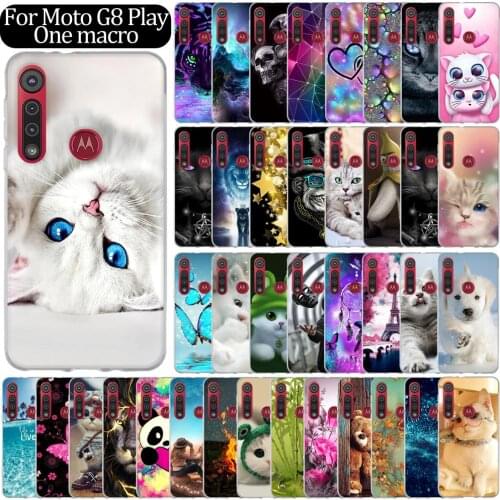 Cover For Motorola Moto G8 Play / One Macro Case Silicone Soft TPU Clear Phone Case For Motorola Moto G8 Play Case Back Cover