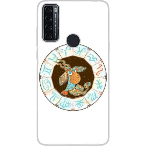 Compatible with TCL-20-SE-4G silicone gel tpu case cover case custom drawing design anti-shock flakes 004 case