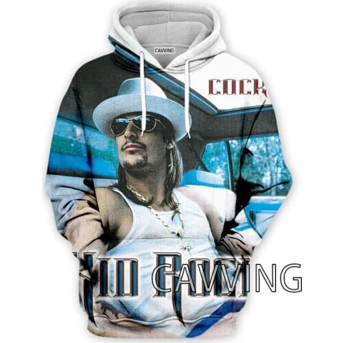 CAVVING 3D Printed Kid-rock Band Hoodies Hooded Sweatshirts Harajuku Tops Clothing for Women/men