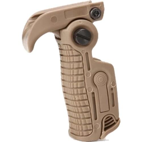 PB Playful bag Jinming8 gen8 tactical nylon grip folding grip handle is suitable for 0-21mm rail fitting water gun nerfly T43