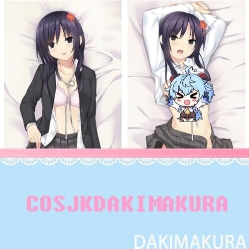 Coffee Kizoku Anime Girls Dakimakura Body Hugging Pillow Cover Otaku Pillow Case High Quality Cosplay Decorative Birthday Gift