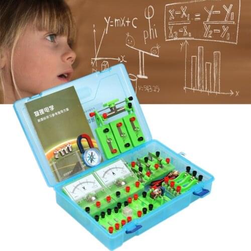 2021 Electromagnetic Experiment Equipment Set Physics Labs Circuit Learning Kit Basic