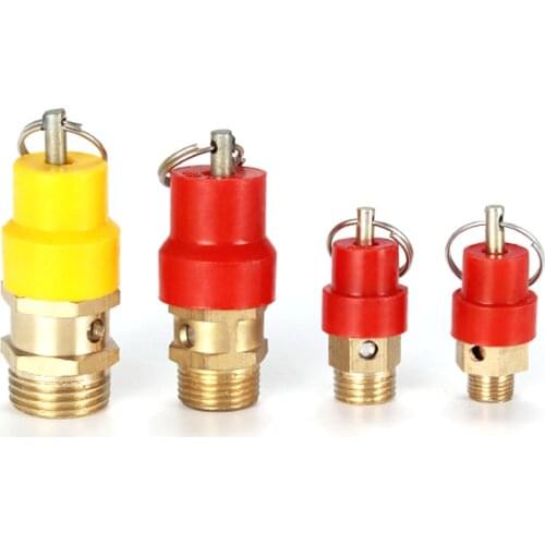 1/8" 1/4'' 3/8" 1/2" BSP 8kg Air Compressor Safety Relief Valve Pressure Release Regulator For Pressure Piping/Vessels