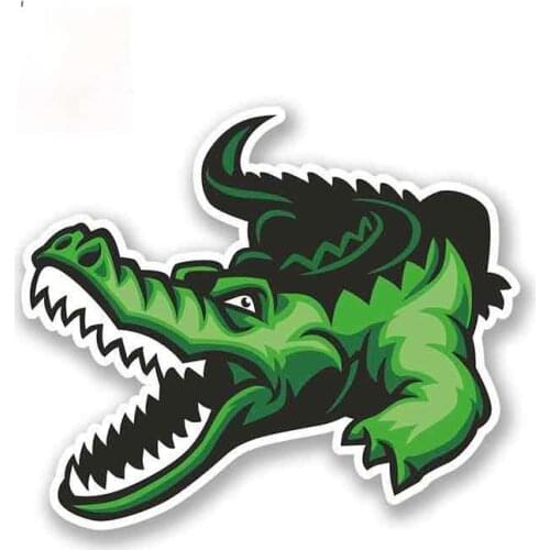 Personality Crocodile Cartoon Oem Funny Car Stickers Vinyl Waterproof RV VAN Car Accessories JDM Cartoon Oem Apply To Car Window