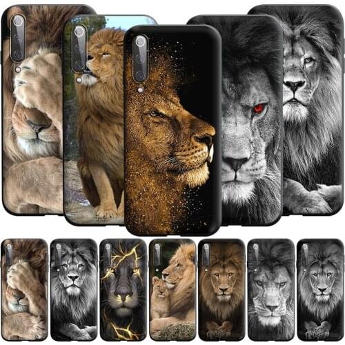 Lion Alpha Male Silicone Case for Xiaomi Poco X3 M3 F3 Mi 11i 11 10T 10 F2 Note Pro NFC GT Ultra 9T A3