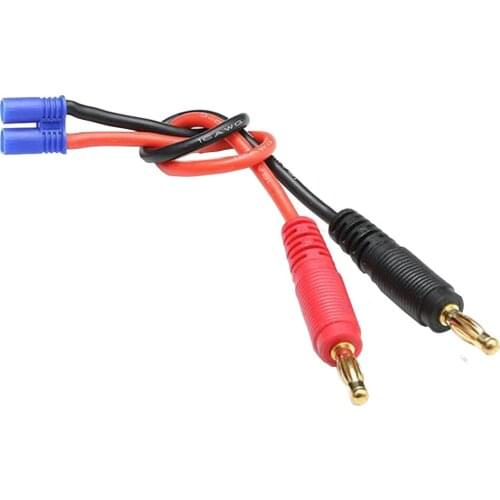 Habson H501S Banana Plug Charge Lead Adapter EC2 Turn Banana Head B6 Charging Line for Hubsan H501S X4 RC Drone Lipo Battery