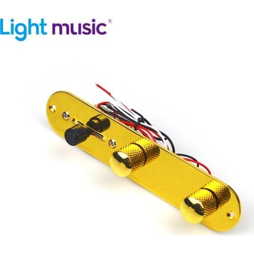 Gold Guitar 3way Switch Control Plate Harness Switch Knobs for Electric Guitar TL Telecaster Guitar Parts Guitar Accessories