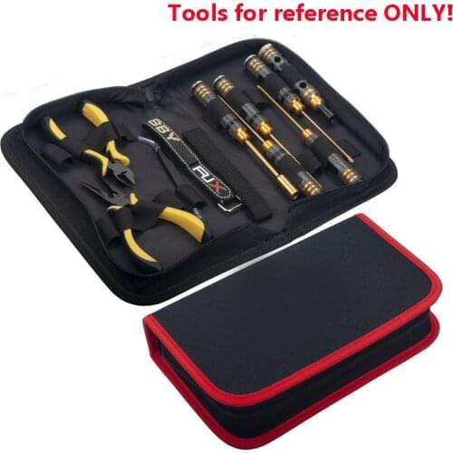 RC Tools Storage Bag Screwdriver Wrench Spanner Zipper Carrying Box For Airplane/Boat/Car Model