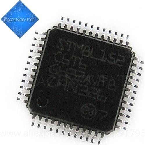 10pcs/lot STM8L152C6T6 STM8L152 STM8L LQFP-48 new original In Stock