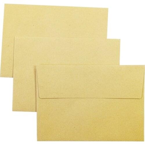100 Pcs/lot Vintage DIY Multifunction kraft envelopes wedding invitation envelope gift envelope