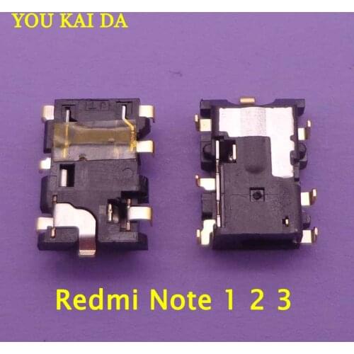 2pcs Earphone Earpiece Headphone Jack Audio Connection Repair Part For xiaomi redmi Note 1 2 3 4 Note3 pro prime/note 4 MTX X20