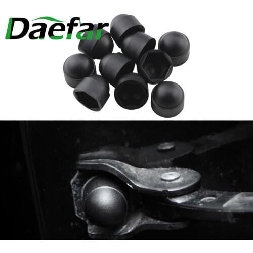 20Pcs M8 M10 Bolt Nut Dome Protection Caps Covers Exposed Hexagon Plastic For Nissan Qashqai XTrail Tiida Juke X-Trail Covers