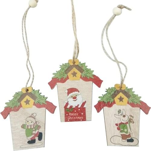 3pcs Unfinished Wooden Merry Christmas Hanging Sign Front Door Wood Sign Rustic Christmas Linen Sign Hanging Decor for Christmas