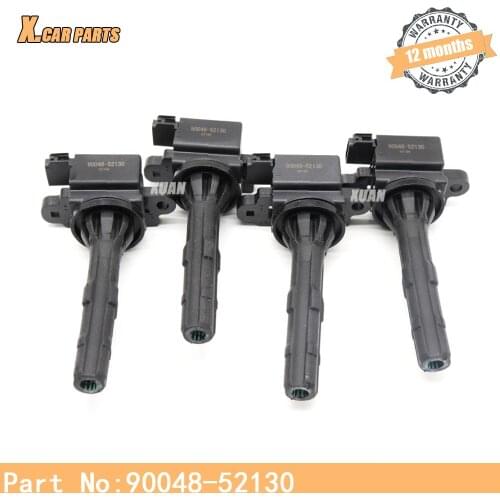 90048-52130 Car Ignition Coil For Toyota Avanza Cami Duet Sparky 1.3L K3VE 19500-B0010 19500B0010 9004852130