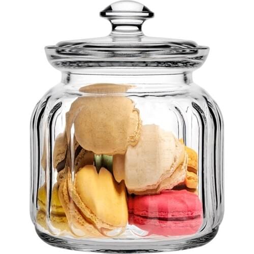 Cookie Jar Glass Candy Jars Cookie Jar Pasabahce Vıva Jar-900 Cc