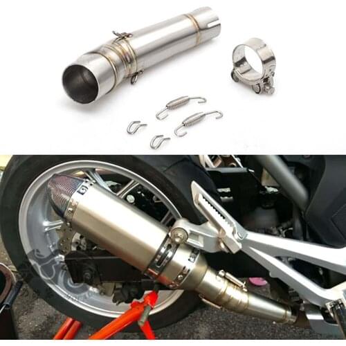 Free Shipping Motorcycle Exhaust Middle Pipe for HONDA NC700 NC750 NC750X 2012-2017 Link Pipe without Exhaust