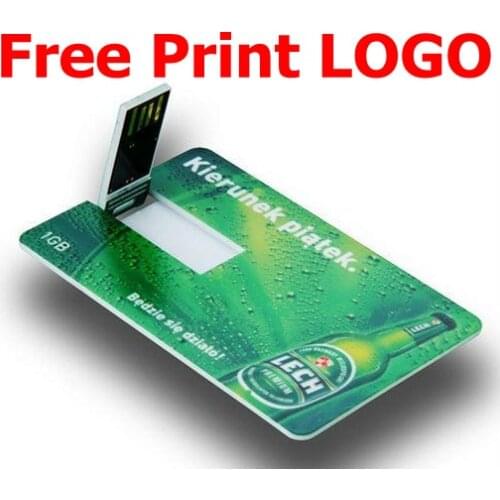 Free LOGO) waterproof card usb flash drive 1gb 2gb 4gb 8gb 16gb 32gb Flash Disk Memory stick 100pcs/lot