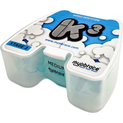 K3 Large Myobrace Trainer Dental Orthodontic Brace K3 for Ages 5 to 8 K3 Large Train the Tongue to Position Correctly