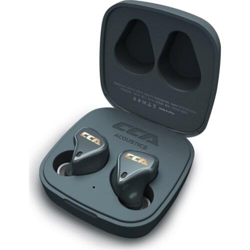 CCA CX4 TWS Bluetooth 5.0 1DD 1BA Hybrid Earphones Noise Cancelling Touch Control Sports earbuds Headset CCA C10 PRO CA16 KZ S2