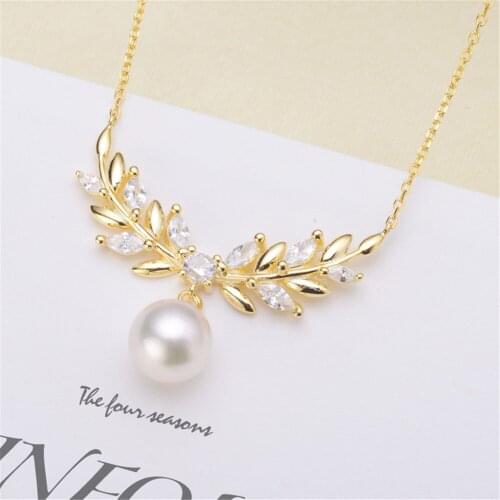 Pure silver Empty set of Necklace Chains For Jewelry Making Diy Supplies Handmade Jewelry Accessories