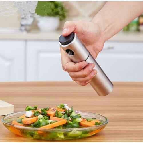 Barbecue Essential Stainless Steel Cookware Kitchen Set Silver Oil Spray Cooking Keuken Pannen Steel Olive Pump Spraying Oil