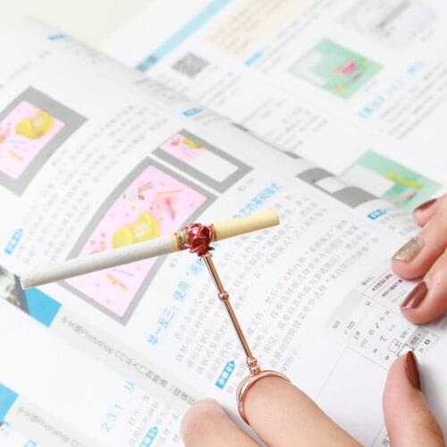 Metal Finger Clip Cigarette Holder Ring Rack Brass Stand Fashion Smoking Accessories Smoker Gift For Women Adults