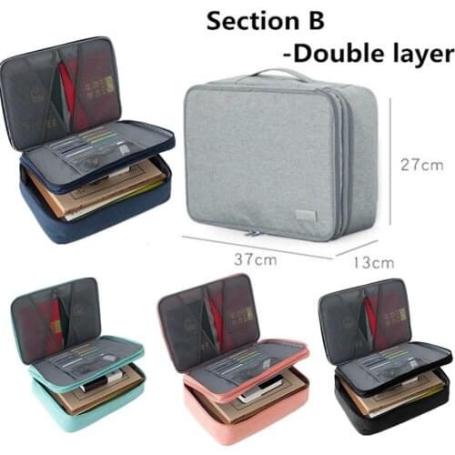 3 pcs/lot Large-capacity multifunctional ID bag family storage bag type B