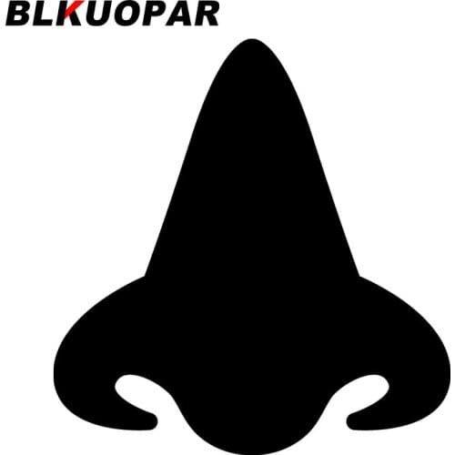 BLKUOPAR for Big Nose Car Stickers Fashionable Sunscreen Decals Motorcycle Helmet Campervan Waterproof Suitcase Vinyl Car Wrap