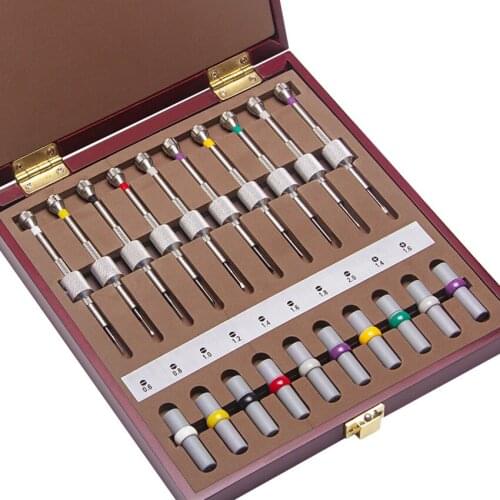 Watch Repair Tool Jeweler’s Screwdriver Set, Wooden Box, 10 Piece, Precision Scredriver Set for Laptop, Computer, Watch, Camera