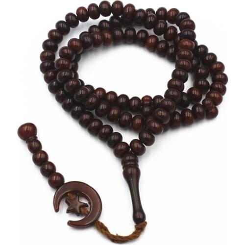 2021 1PC New Ramadan Bracelets Islamic Muslim tasbih Allah Accessories 99 Beads Bracelet Gift For Women Men Hand Jewelry Decor