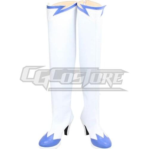 Anime Cosplay Shoes Boots THE IDOLM@STER CINDERELLA GIRLS Nitta Minami Hand-made Leather Christmas Halloween Free ship ACS-1207