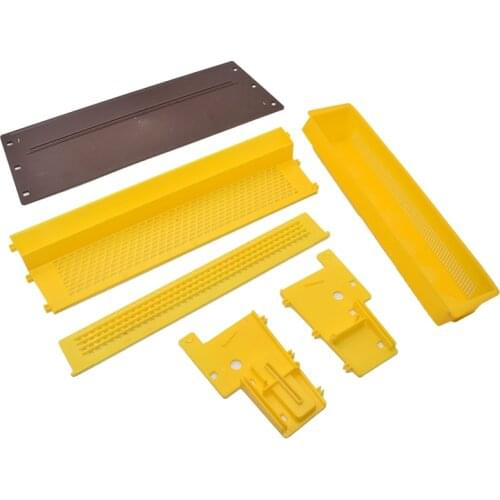 Easy Assembly Type Bee Pollen Trap Collector Removable Beehive Pollen Trap with Ventilated Pollen Tray Beekeeping Equipment