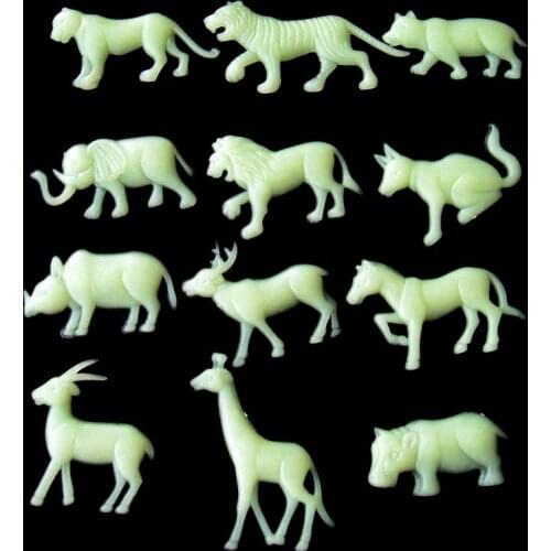 Student Animal Model Children Fluorescence Luminous Early Childhood Aids Forest Animals Cartoon Animation Wall Posters 2021