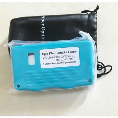 High Quality Fiber Optic Connector Cleaner,Fiber optic patch cord Cleaver Fusion splicer FTTH Tools ,XR-OC01,Free shipping