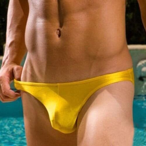 Men Low Waist Bathing Suit Fashion Mens Swimwear Briefs Push Pad Summer Bathing Beach Wear Sea Surf Wear Sea Surf Wear