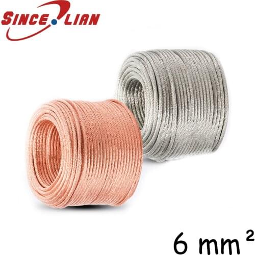10M Soldering Desoldering Solder Wire Wick Braid Flux Remover Weld Sucker Cable 6mm2 Square Fluxed Flux Electrical Copper Wire