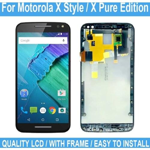 5.7" New LCD For Motorola Moto X Style X Pure Edition XT1575 XT1572 XT1570 Digitizer Assembly Repair Parts Display Touch Screen