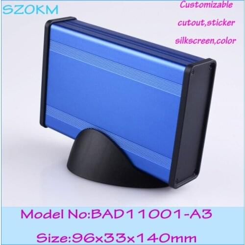 4 pcs/lot aluminum enclosure project box eletronicos electro shocker 96x33x140 mm