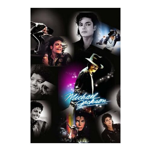 More Style Michael Jackson Art Print Silk Poster for Your Home Wall Decor 24x36inch