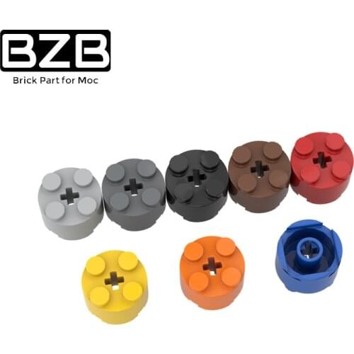 BZB MOC 6143 6116 39223 3941 2x2 Cylindrical Brick Building Parts Technical Bricks Kids Brain Games DIY Toys Best Gifts