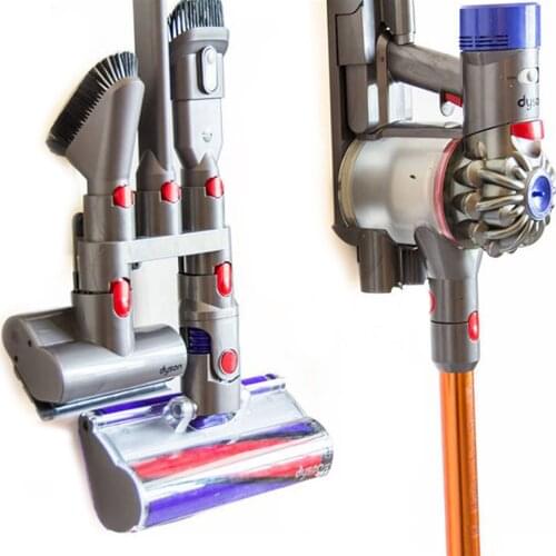 Cleaning Brush Head Storage Bracket Accessories for Dyson V7 V8 V10 Vacuum Cleaner Parts Stand Tool Attachments Rack Wall Holder