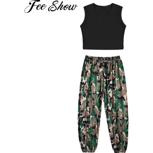 Kids Girls Boys Unisex Cotton Summer Sports Suit Stretchy Crochet Crop Top Vest and Pants Set Casual Workout Children Sportswear